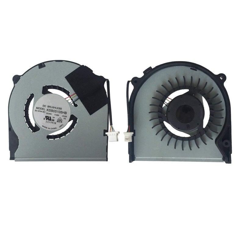 Todiys CPU Cooling Fan Replacement for Sony Vaio SVT13 SVT131A SVT14 SVT15 Series, 3.15 Inches, Laptop Fan, 5V, 1.6W, 5dB, 4-Pin Connector